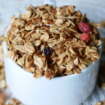 Granola in schaaltje