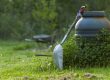 Olietank in tuin